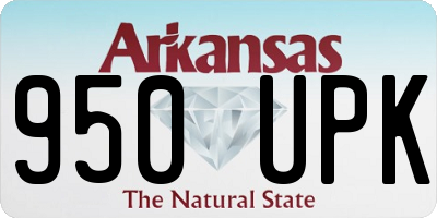 AR license plate 950UPK