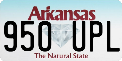 AR license plate 950UPL