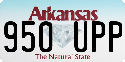 AR license plate 950UPP