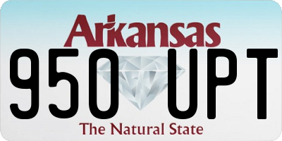 AR license plate 950UPT