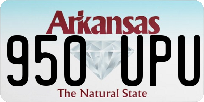 AR license plate 950UPU
