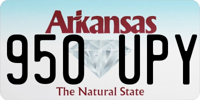 AR license plate 950UPY