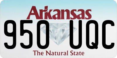 AR license plate 950UQC