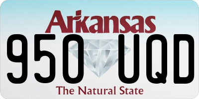 AR license plate 950UQD