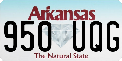 AR license plate 950UQG