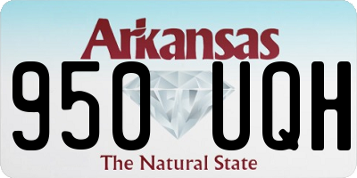 AR license plate 950UQH