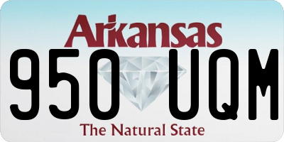 AR license plate 950UQM