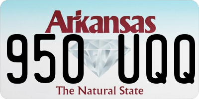 AR license plate 950UQQ