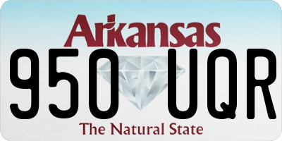 AR license plate 950UQR