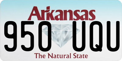 AR license plate 950UQU