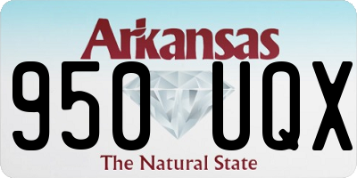 AR license plate 950UQX