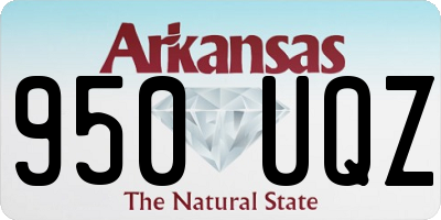 AR license plate 950UQZ