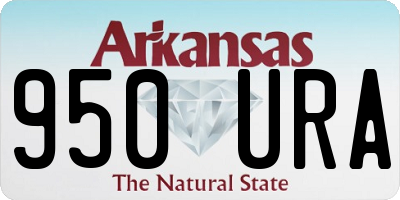 AR license plate 950URA