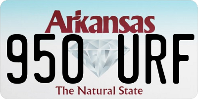 AR license plate 950URF