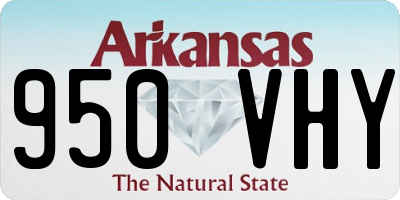 AR license plate 950VHY