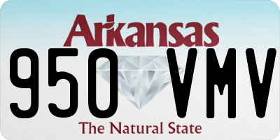 AR license plate 950VMV
