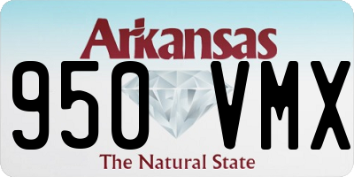 AR license plate 950VMX