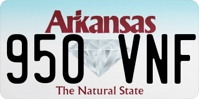 AR license plate 950VNF