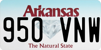 AR license plate 950VNW