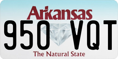AR license plate 950VQT