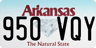 AR license plate 950VQY