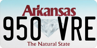 AR license plate 950VRE