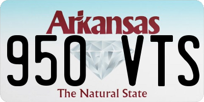 AR license plate 950VTS