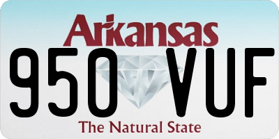 AR license plate 950VUF