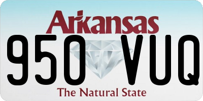 AR license plate 950VUQ