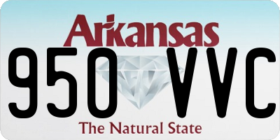 AR license plate 950VVC