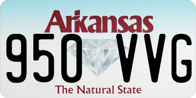 AR license plate 950VVG