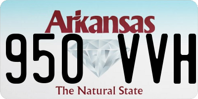 AR license plate 950VVH