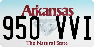AR license plate 950VVI