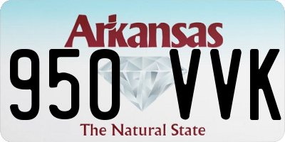 AR license plate 950VVK