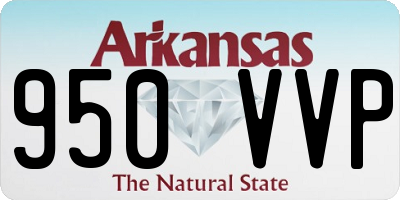 AR license plate 950VVP