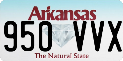 AR license plate 950VVX
