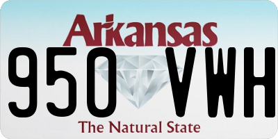 AR license plate 950VWH