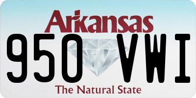 AR license plate 950VWI