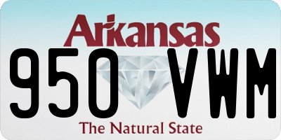 AR license plate 950VWM