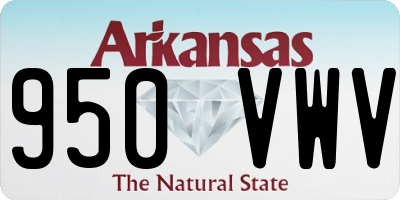 AR license plate 950VWV