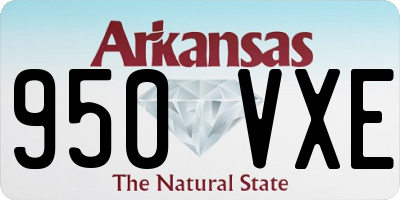 AR license plate 950VXE