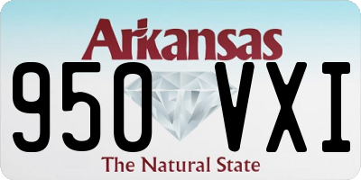 AR license plate 950VXI