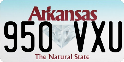 AR license plate 950VXU