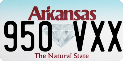 AR license plate 950VXX