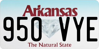 AR license plate 950VYE