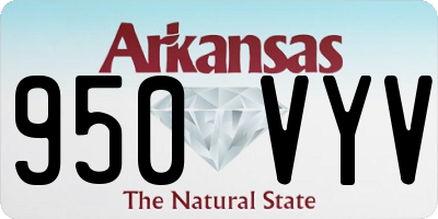 AR license plate 950VYV