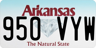 AR license plate 950VYW