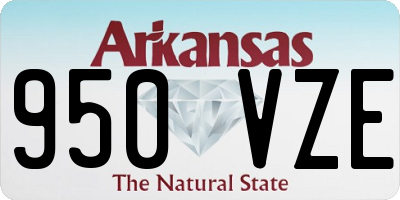 AR license plate 950VZE