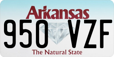 AR license plate 950VZF