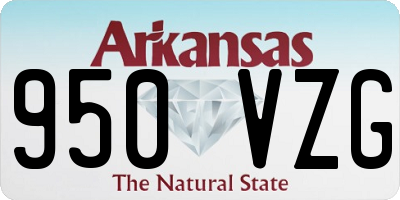 AR license plate 950VZG
